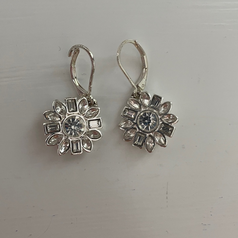Silver earrings